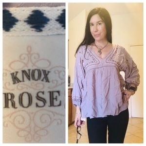 Knox Rose flow top
